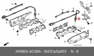 Лямбда-зонд 36531P5A003 HONDA
