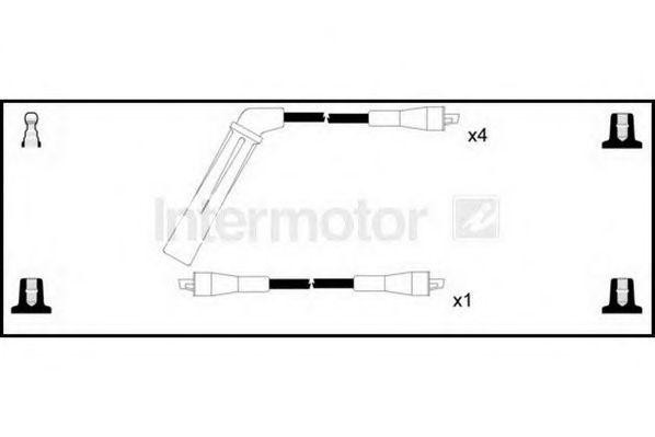 Ккомплект проводов зажигания 73787 STANDARD