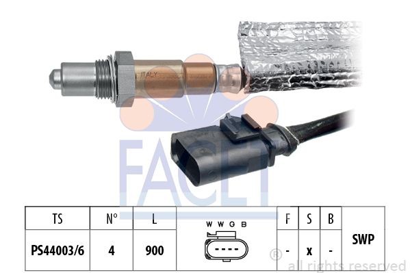 Крышка распределителя зажигания 2.7630/46 FACET