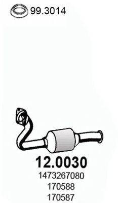 Катализатор 120030 ASSO