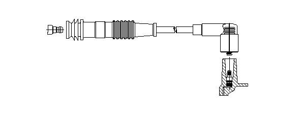 Провод зажигания 17233 BREMI