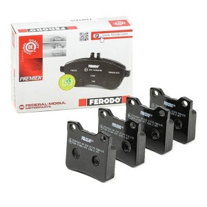 Комплект тормозных колодок, диско FDB1415 FERODO