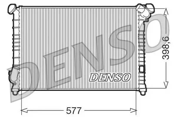 Радиатор, охлаждение двигател DRM05102 DENSO