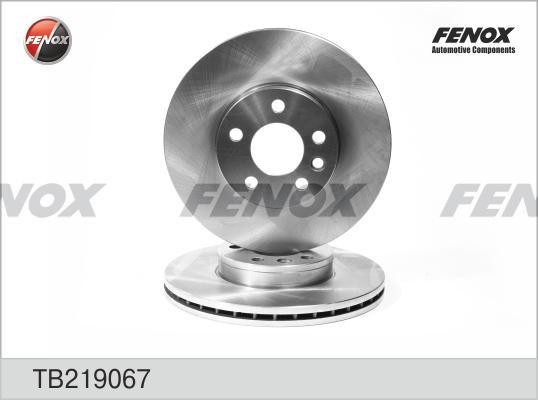 Диск тормозной TB219067 FENOX