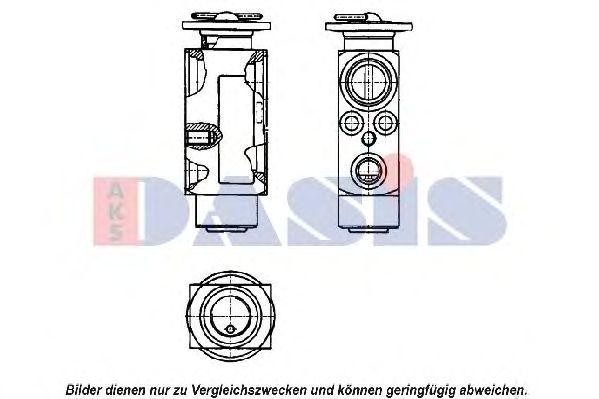 Расширительный клапан, кондиционер 840144N AKS DASIS