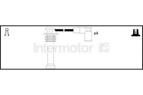 Ккомплект проводов зажигания 83070 STANDARD
