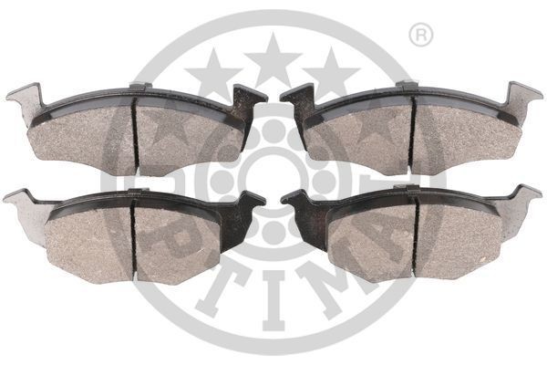 Комплект тормозных колодок, диско 10106 OPTIMAL