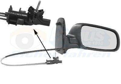 Наружное зеркало 5879804 VAN WEZEL