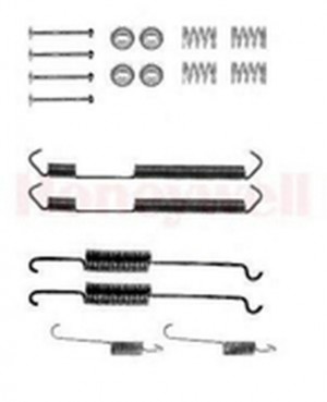 Комплектующие, тормозная колодка 771165B BENDIX JURID
