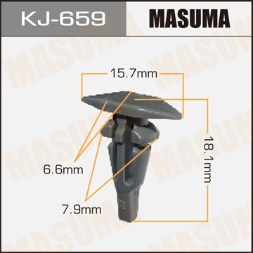 Клипса крепежная KJ659 MASUMA