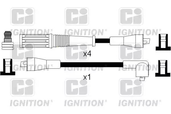 Ккомплект проводов зажигания XC928 QUINTON HAZELL
