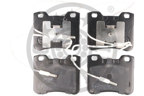 Комплект тормозных колодок, диско 9490 OPTIMAL