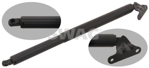 Упругий элемент, крышка багажника / помещения для груза 10 92 9336 SWAG