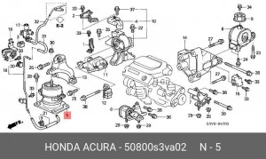 Деталь 50800S3VA02 HONDA