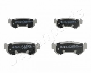 Комплект тормозных колодок, диско PPW02AF JAPAN PARTS GROUP