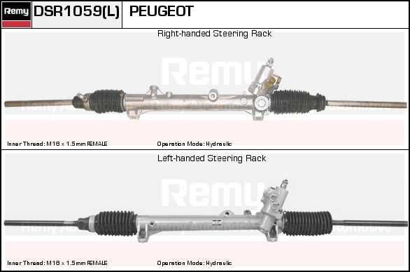 Рулевой механизм DSR1105L DELCO REMY
