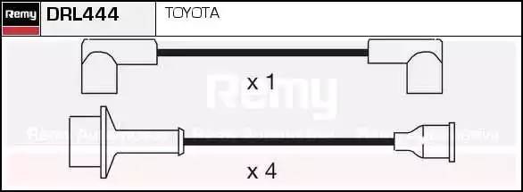 Ккомплект проводов зажигания DRL444 DELCO REMY