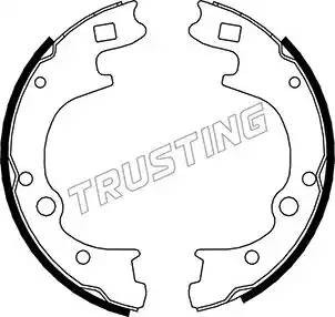 Комплект тормозных колодок 046.209 TRUSTING