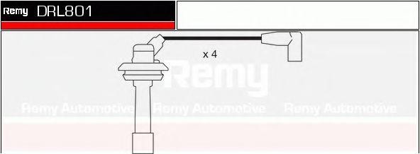 Ккомплект проводов зажигания DRL801 DELCO REMY