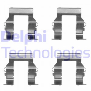 Комплектующие, колодки дискового тормоза LX0367 DELPHI