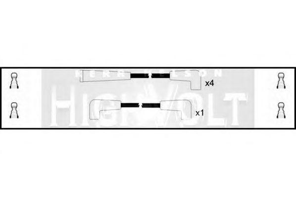 Ккомплект проводов зажигания OEF005 STANDARD