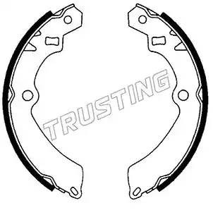 Комплект тормозных колодок 111.237 TRUSTING