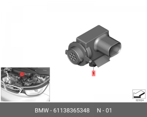 Датчик качества воздуха 61138365348 BMW