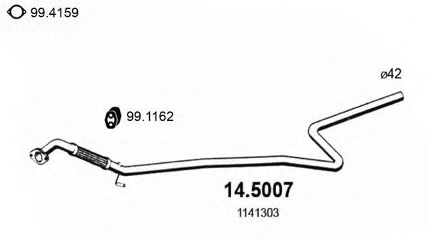 Выпускной трубопровод 145007 ASSO