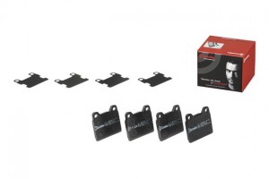 Комплект тормозных колодок, диско P86002 BREMBO