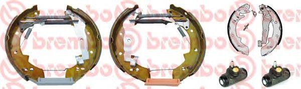 Комплект тормозных колодок K 61 018 BREMBO