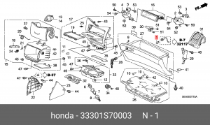 Лампа 33301S70003 HONDA