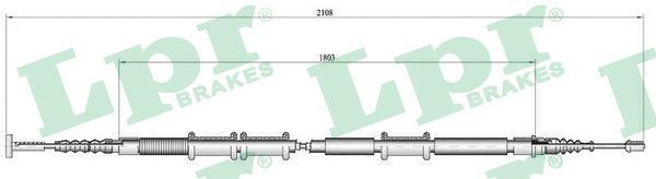 Приводной вал DS39233 LPR