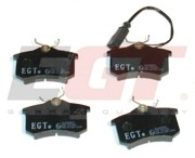 Колодки тормозные дисковые 321845EGT EGT