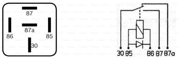 Реле 0 332 209 204 BOSCH