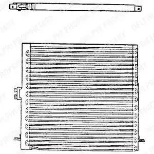 Конденсатор, кондиционер TSP0225369 DELPHI