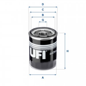 Масляный фильтр 23.479.00 UFI