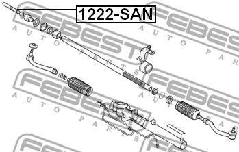 Тяга рулевая 1222-SAN FEBEST