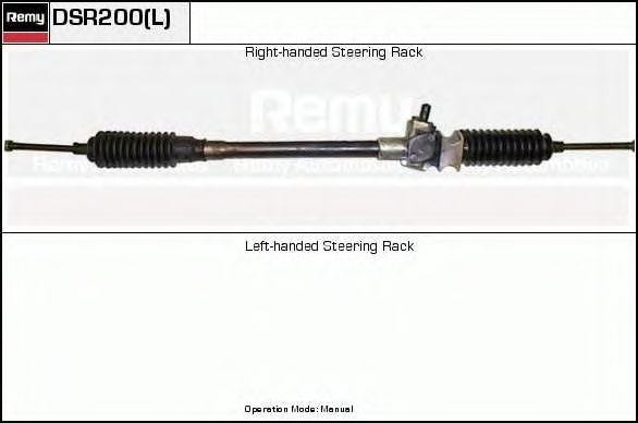 Рулевой механизм DSR200L DELCO REMY