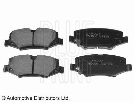 Комплект тормозных колодок, диско ADA104214 BLUE PRINT