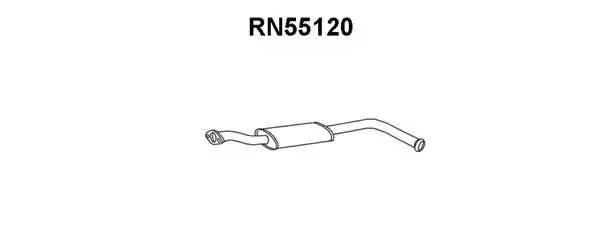 Предглушитель выхлопных газов RN55120 VENEPORTE