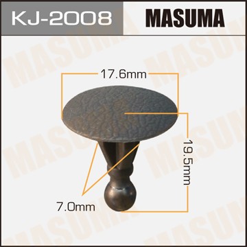 Клипса крепежная KJ2008 MASUMA