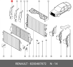 Деталь 8200487872 RENAULT