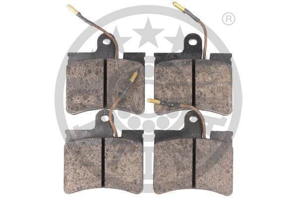 Комплект тормозных колодок, диско 9253 OPTIMAL