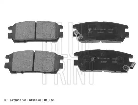 Комплект тормозных колодок, диско ADC44243 BLUE PRINT