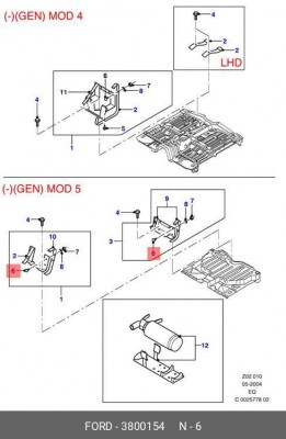 Деталь 3 800 154 FORD