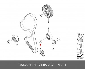 Ремень ГРМ 11 31 7 805 957 BMW