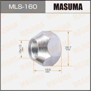 Гайка крепления колеса MLS-160 MASUMA
