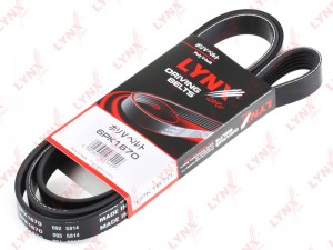 Ремень приводной 6PK1670 LYNXAUTO
