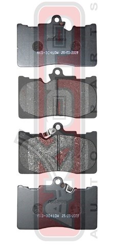 Колодки тормозные дисковые AKD-30410 AKYOTO