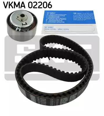 Комплект ремня ГРМ VKMA02206 SKF
